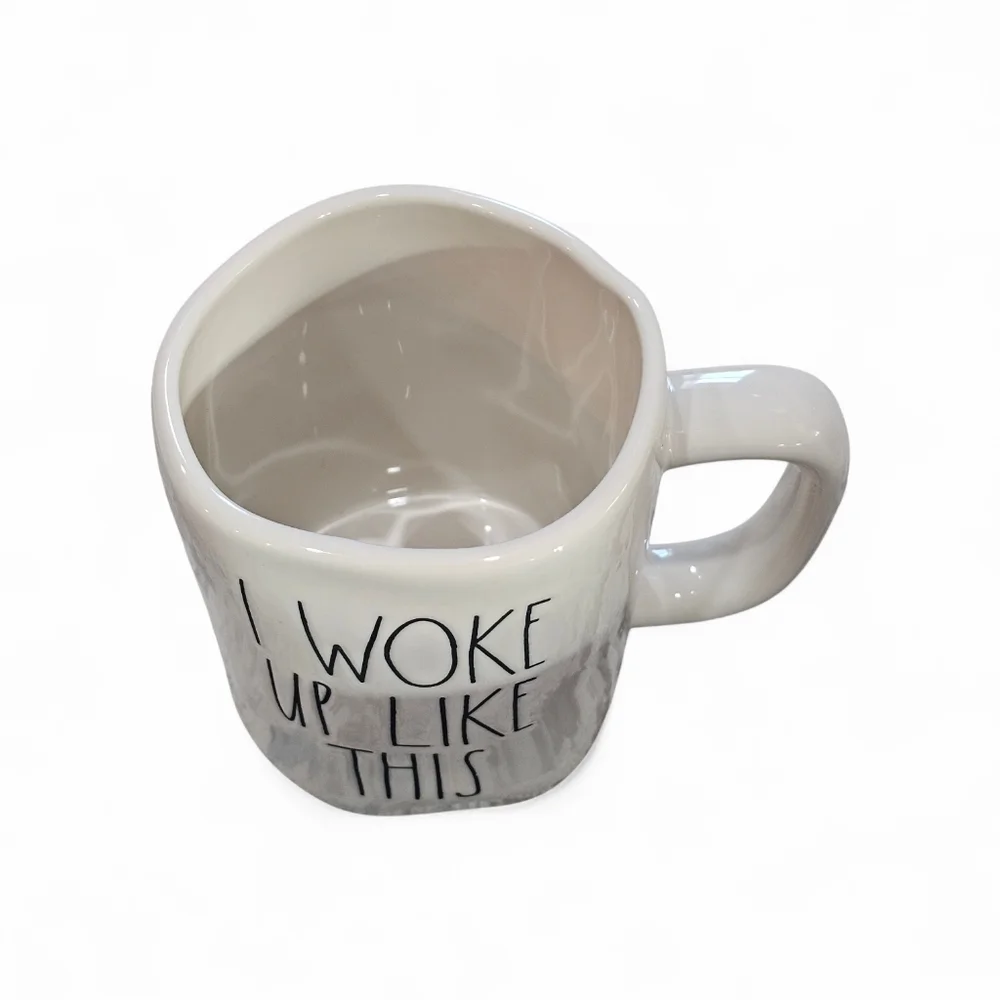 Rea Dunn Ceramic Mug - "I Woke Up Like This" , New! - Picture 2 of 3